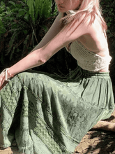 Midirock mit Fairy Vintage-Print